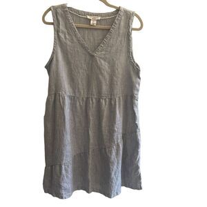 Lucky Brand Sleeveless Gray Mini Dress